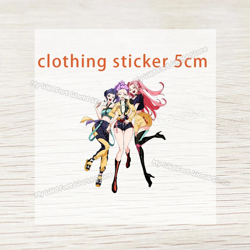 KPop Demon Hunters Tie-dye T-shirt for Girl Short Sleeve Tops Rumi Mira Zoey Print Tee Shirts Cute Summer Children's Clothing